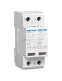 Descarcător supratensiune - SPD - Tip 2 1P+N debrosabil 40kA 2M - Hager SPB240D
