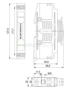 Separator fuzibil (soclu) fotovoltaic 2