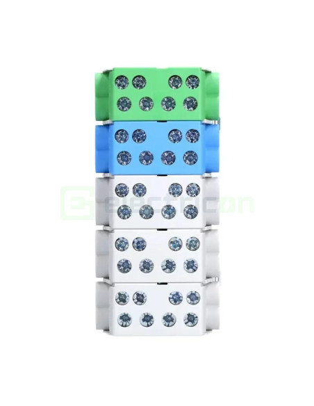 Clemă de derivație 35mm² Clema de ramificatie penru linia principala si accesorii 2x35mm²-2x25mm² per pol, IP20, 3x L, 1xPE, 1xN
