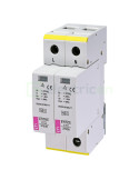 Descarcător supratensiune - SPD - Tip 2 1P+N TNS 20kA/40kA 2M - debroșabil - ETI - 002440397
