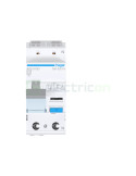 RCBO - Siguranță automată - Disjunctor cu protecție diferențială - tip A curba B 16A 30mA 6kA 1P+N 2M QC Hager ADS916D