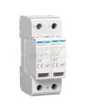 Descarcător supratensiune - SPD - Tip 2 1P+N debrosabil 15kA 2M - Hager SPB215D