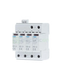 Descarcător supratensiune - SPD - Tip 2 3P+N debrosabil 40kA 4M - Hager SPB415D