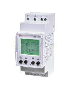 Releu monitorizare pentru tensiune trifazată