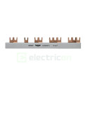 Busbar - Baretă alimentare - 3P trifazat tip furcă 12M (4x MCB 3P) 10mm² 63A Hager KD363F