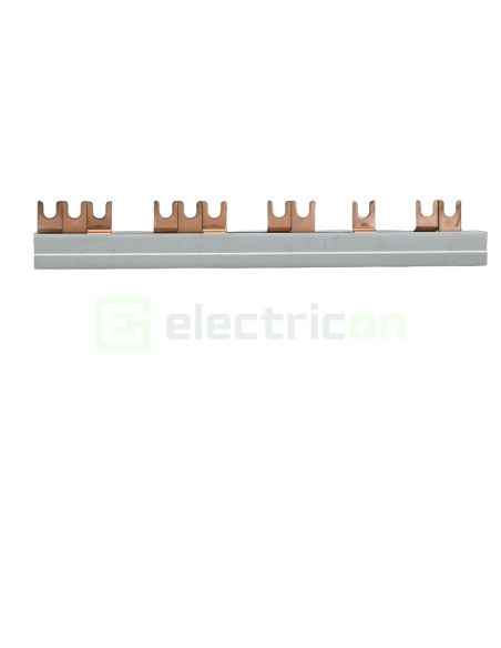 Bareta alimentare (busbar),3x(1P)+3x(3P), tip furca, 12 module, 63A, Hager