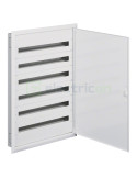 Tablou electric metalic - siguranțe - 216M (6x36) încastrat cu plastroane Hager FW636F