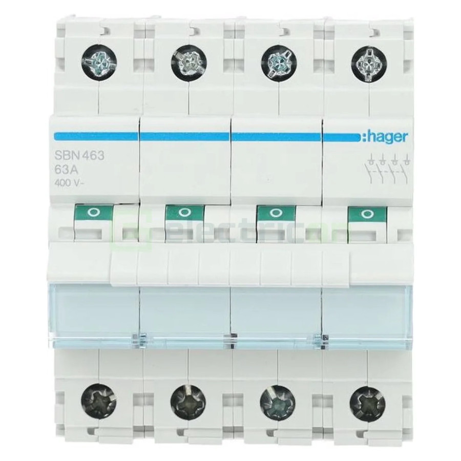Intrerupator 4P 63A 400V Hager - Electricon.ro