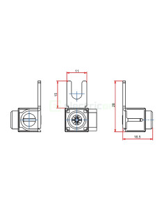 Clema conexiune furca 6-25mm² 2