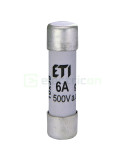 Siguranță fuzibilă - 10x38mm gG 2A/500VAC - ETI 002620001