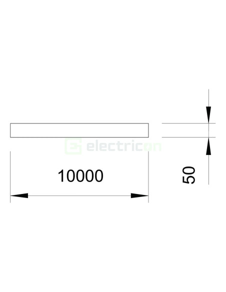 Banda din plastic pentru protectia impotriva coroziunii conexiunilor de suprafata si subteran, 50x10000 mm, 356 100, OBO Betterm