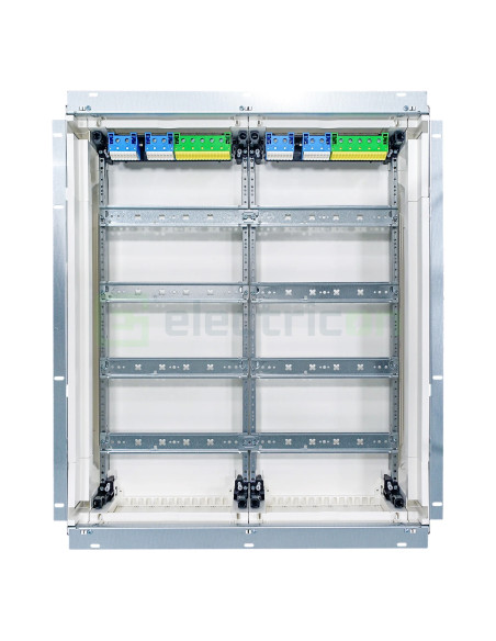 Tablou electric, incastrat, 96 module, 4x24, IP30, Hager, Univers, FWU42S - Electricon.ro