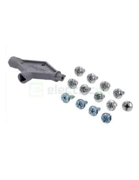 Dulap metalic 350x300x160mm, IP65, Hager, Orion+, FL104A - Electricon.ro