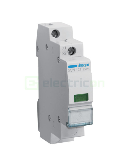 Lampă semnalizare tensiune LED monofazat