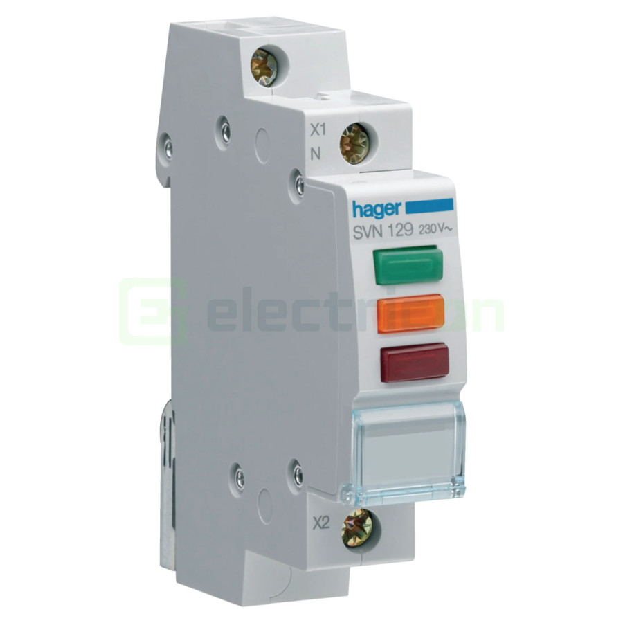 Lampă semnalizare tensiune LED trifazat