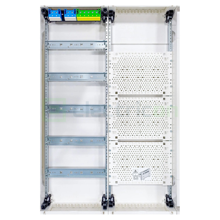 Tablou combo aparent, 120 module, IP31, Hager Univers