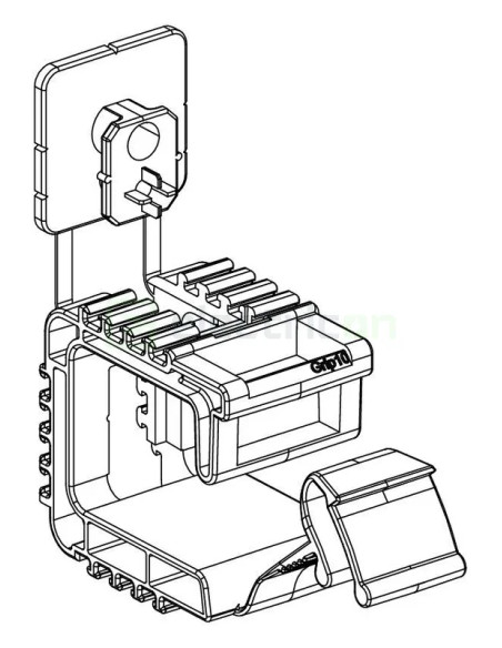 Suport fixare cabluri, grip 10 - Electricon.ro