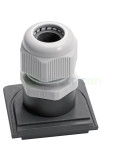 Presetupă - metrică cu piuliță intrare cablu filet M20 x 1.5 IP55 gri - Berker WNA701