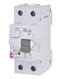 RCBO - Siguranță automată - Disjunctor cu protecție diferențială - tip AC curba C 32A 300mA 10kA 1P+N 2M KZS-2M ETI 002173327