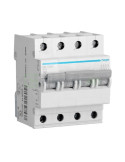 MCB - Siguranță automată - disjunctor - curba B 20A 6kA 4P 4M Hager MB420A