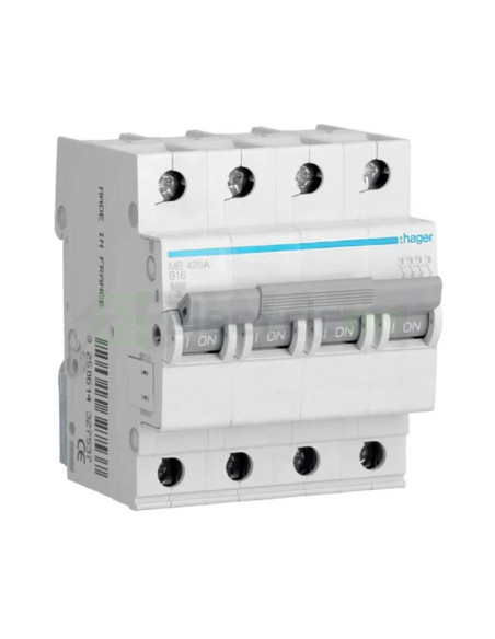 Siguranta MCB B20A Hager - MB420A