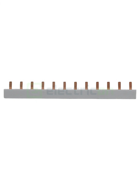 Bareta alimentare (busbar), 1P, tip pin, 12 module, 10mmp, 100A, ETI