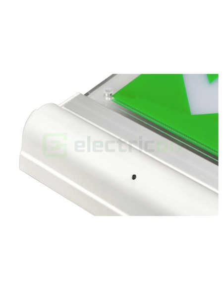 Corp iluminat de siguranta (tip exit) K4, 2W 230VAC, 3h IP20, cu LED indicator, Schrack, NLK4U003