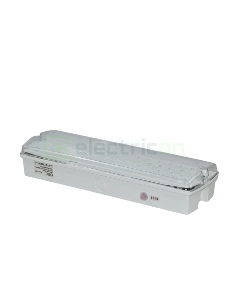 Corp ilumunat de siguranta LED 7W/3h M/NM, IP65, 230V, 400lm, Schrack, LID13452