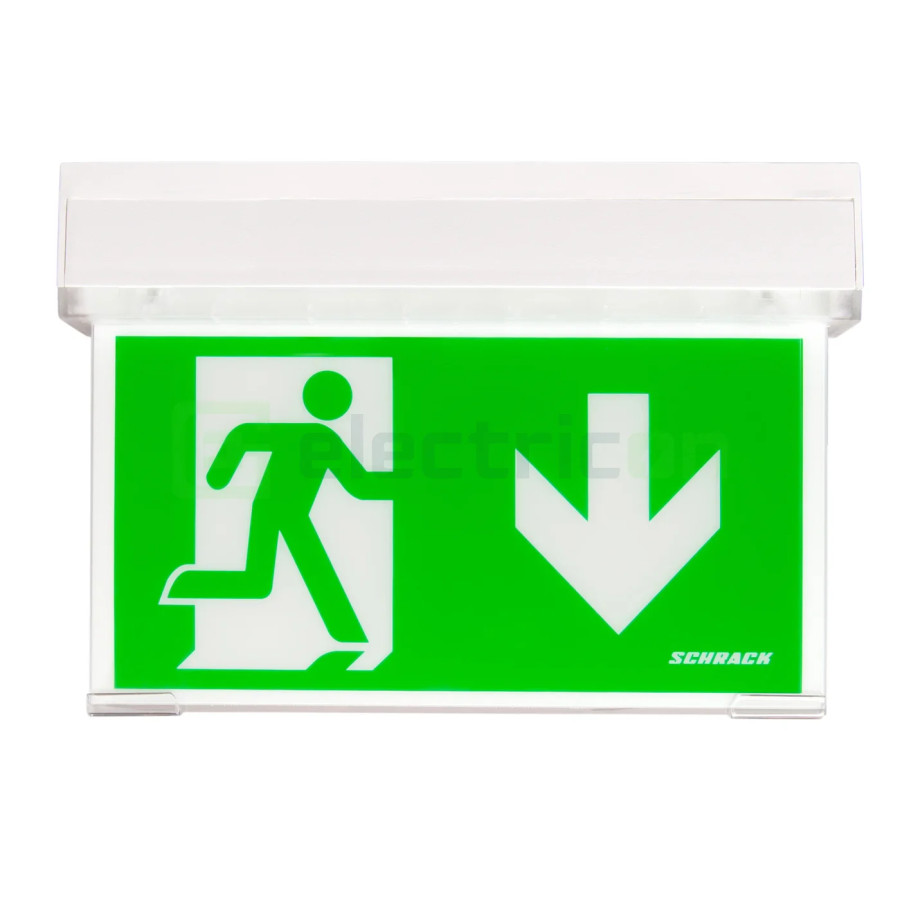 Corp iluminat de siguranta KS 4x0,5W, LED 230V, IP54, montaj universal, Schrack, NLKSC009EL