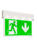 Lampa Exit - Iesire de urgenta - Wireless, LED 3h 230VAC, comutabil, Schrack, NLKSC003WL