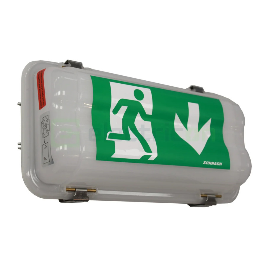 Corp iluminat exterior, zone2/22 LED 1h 230V AC, Schrack, NLEXU011SC