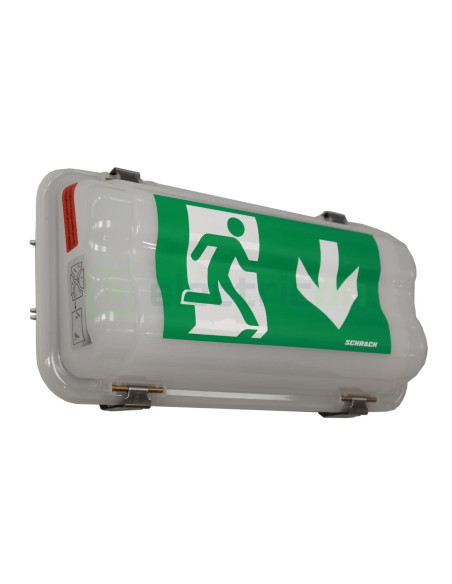Corp iluminat exterior, zone2/22 LED 1h 230V AC, Schrack, NLEXU011SC