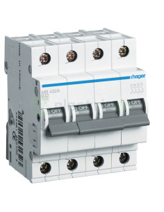 Intrerupator MCB B32A Hager - MB432A