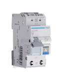 AFDD - Siguranță automată cu detecție arc electric - curba B 10A 6kA 1P+N 3M QuickConnect Hager ARC910D