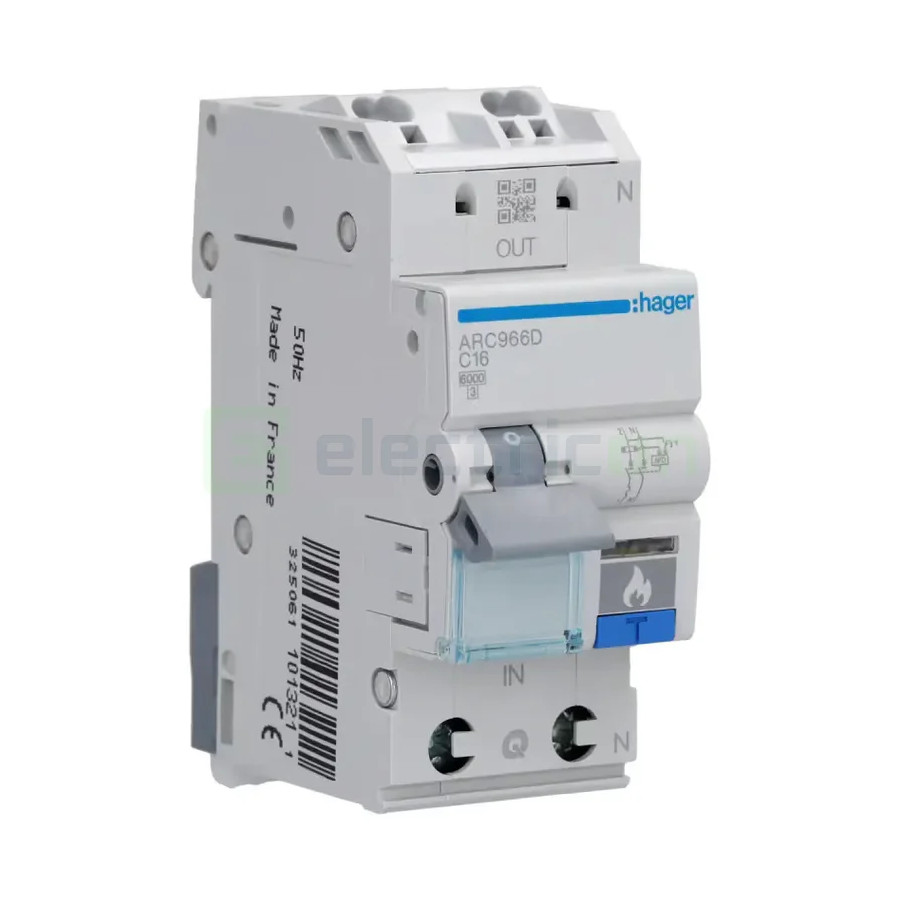 Diferential 16A/30mA Hager - ARC966D