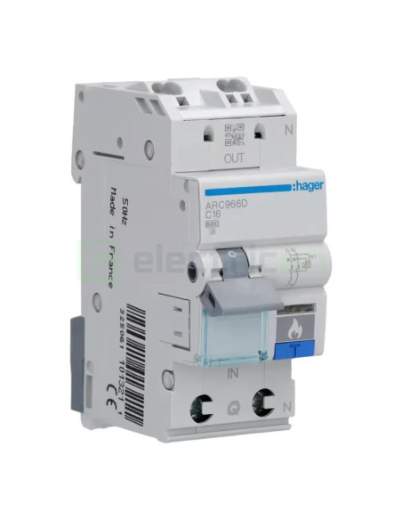 Diferential 16A/30mA Hager - ARC966D