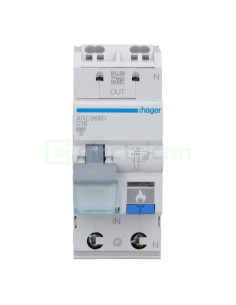 Diferential 16A/30mA Hager - ARC966D 2