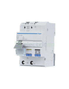 Siguranta RCBO 10A/30mA Hager - ARF910D