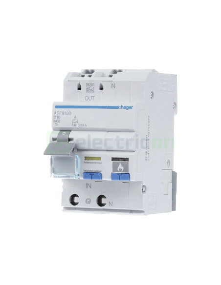 Siguranta RCBO 10A/30mA Hager - ARF910D