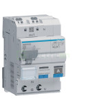 AFDD - Siguranță automată cu protecție diferențială și defecte arc electric - tip A curba C 20A 30mA 6kA 1P+N 3M Hager ARF970D