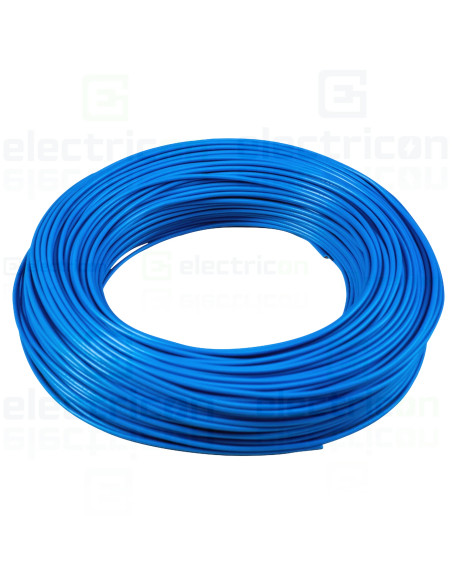 Conductor H05V-K 1x1 mm² (MYF 1x1), albastru - Electricon.ro