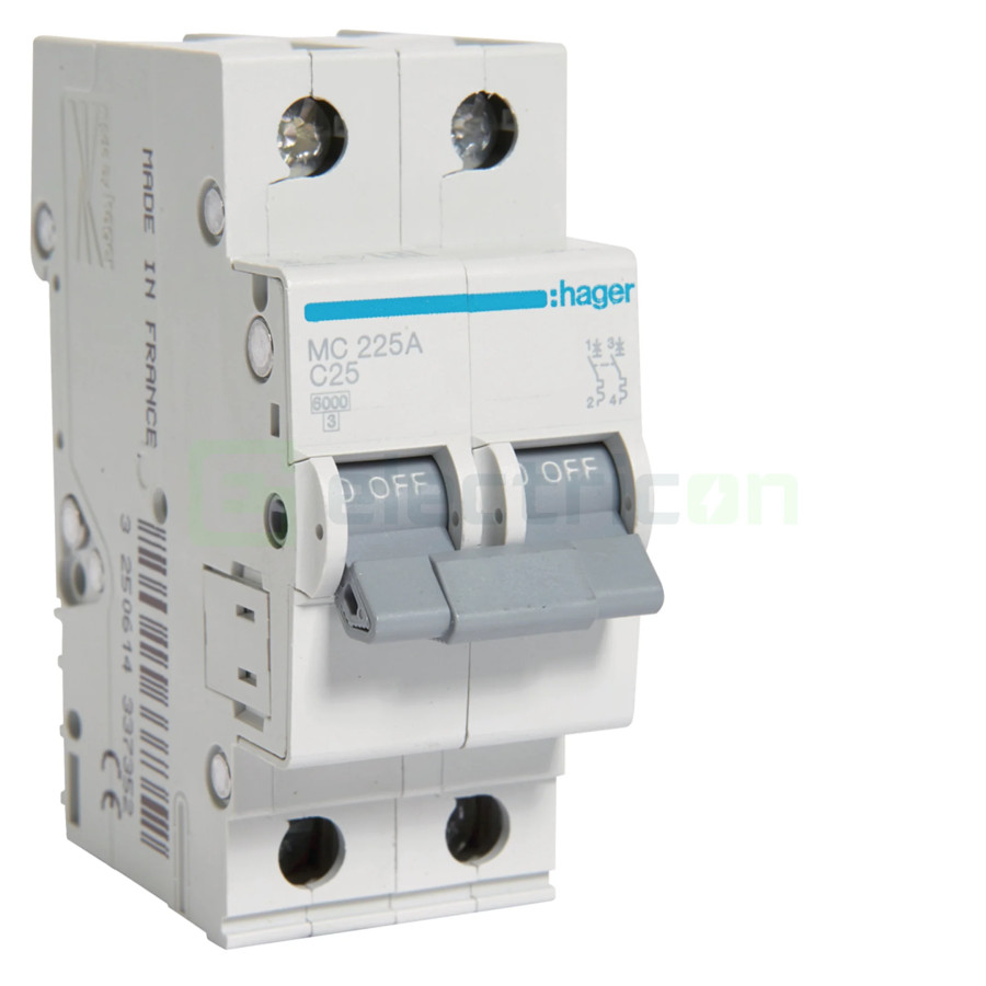 Disjunctor MCB C25A Hager - MC225A