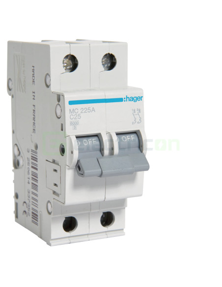 Disjunctor MCB C25A Hager - MC225A