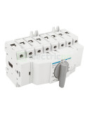 Inversor - Comutator rețea-generator - punct comun superior 3 poziții (1-0-2) 4P 8M 40A 400V M1 Hager HIM404