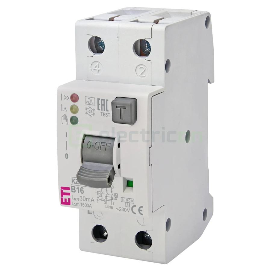 Siguranta RCBO 16A/30mA ETI - 002172406