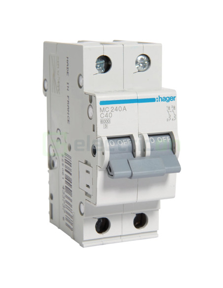 Disjunctor MCB C40A Hager - MC240A