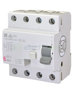 Intreruptor diferential 80A/300mA ETI - 002064545