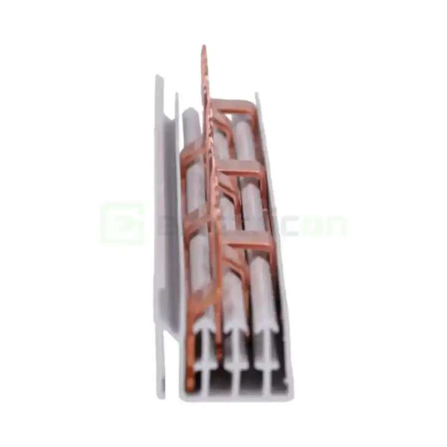 Bareta alimentare (busbar), 3P+N, tip furca, 12 module, 80A, Hager