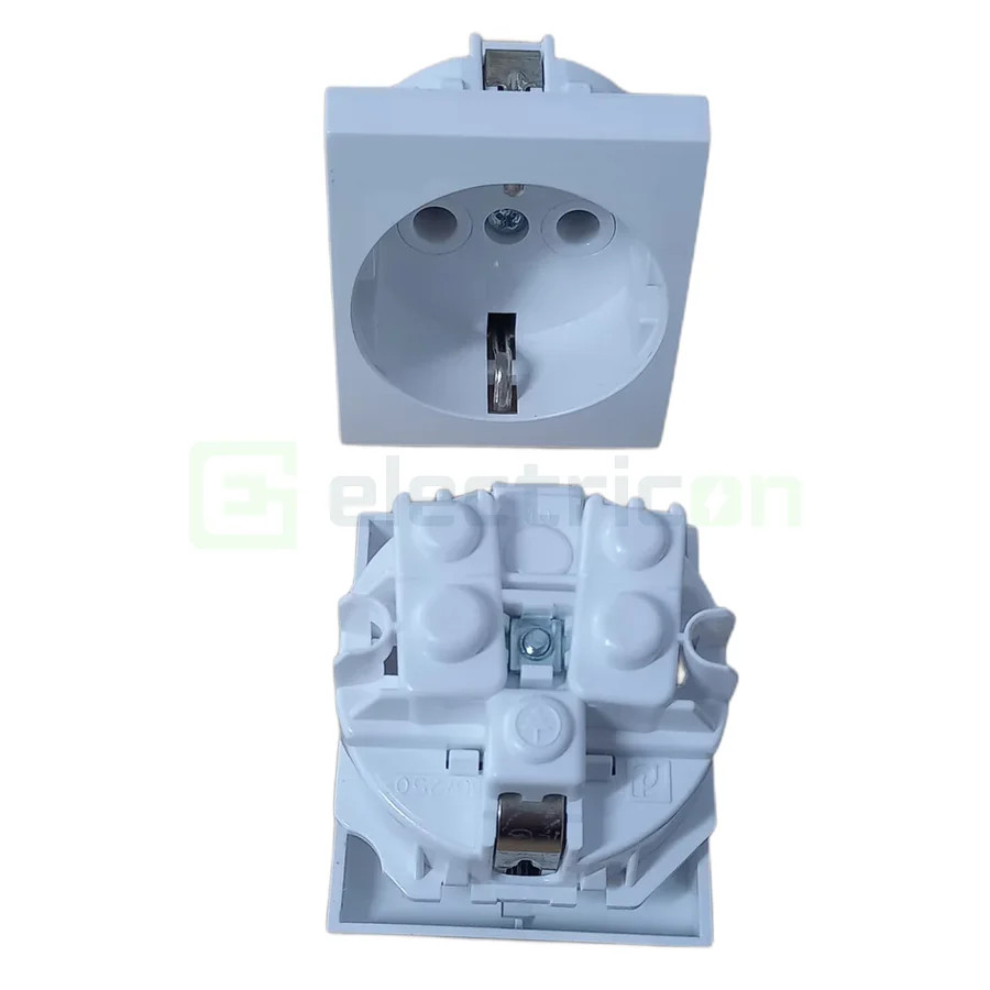 Priza schuko pentru tablou combo multimedia, ECMEDIA-SCH, ETI, 001100251 - Electricon.ro