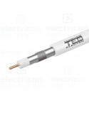 Cablu coaxial RG6 75 ohm - tri-shield CCS + tresă CCA - TED Electric TED002587